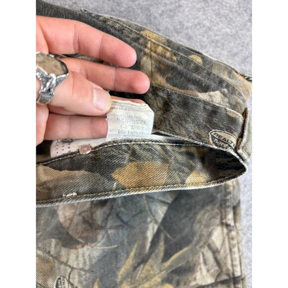 Vintage Realtree Camo Pants Mens 40x32 Brown Straight Hunting Outdoor Camouflage - Picture 3 of 6